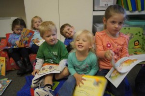 Playgroup has reading challenge covered