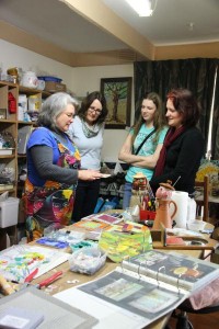 Artists open doors