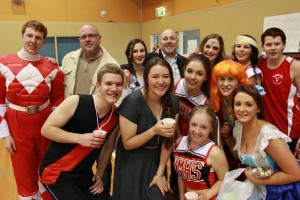 Celebrating final school days