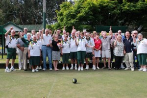 Cash splash for bowls green