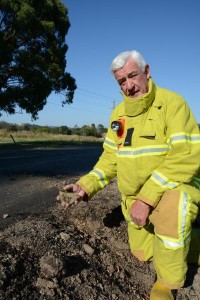 Urgent road repair call
