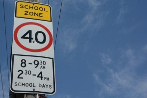School zone crack-down