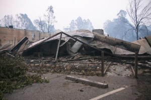 Fire through the eyes of a teen