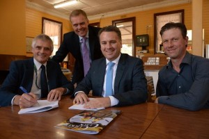 Full steam ahead for railway