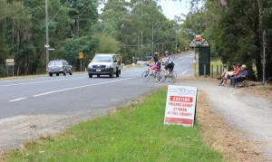 Trail safety move