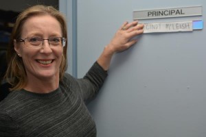 Cindy turns principal