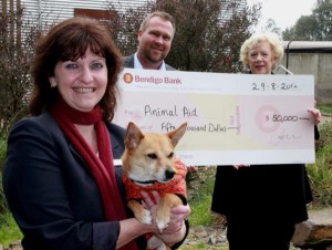 Bank comes to animals’ aid