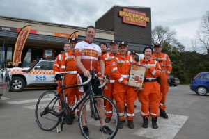 Bakery cycle raises funds