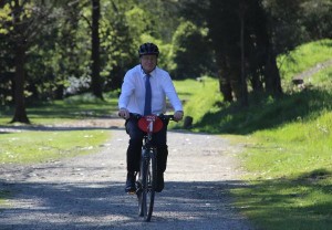 Election trail Premier peddles his promises