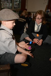 Old-fashioned fun for school’s birthday
