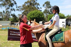 Horse show finale