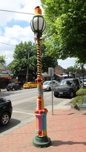 Yes to yarn bombing