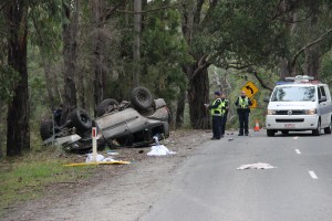 One dead, five injured in Launching Place crash