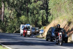 Ride the hills with care