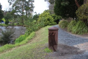 Bollards take a walk