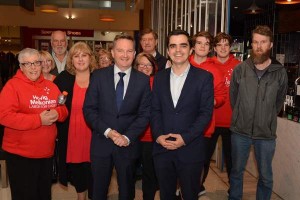 Shadow Treasurer’s Casey door-stop