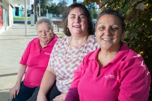 Pink lady pleads for cancer drug