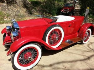 Buick speedster on show