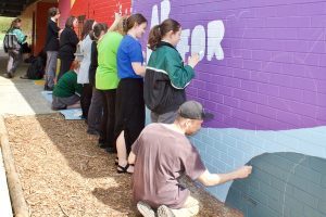 Factory-themed art in pipeline
