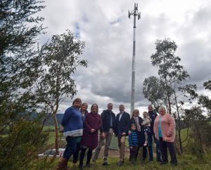 Tower of signal strength