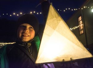 Lighting up a winter’s night