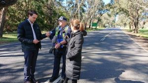 Crash on Warburton Highway
