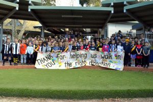 Farewell for Principal Hillas