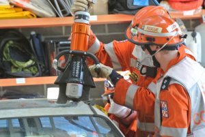 Jaws of life in safe hands