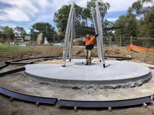War Memorial rises in Seville
