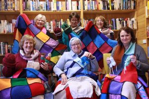 Craft group helps keep the homeless warm