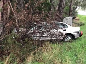 Woman hospitalised after another crash in Seville East
