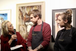 YAVA combines food and art