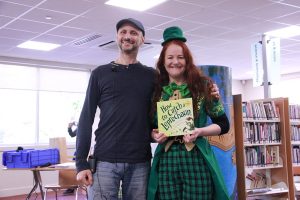 Cartooning at the library with Adam Wallace
