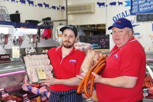 Butcher boasts prize winning pork