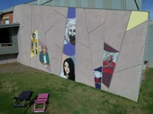Artwork celebrates local portraits