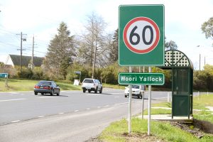 Gateway signs to improve safety in the valley