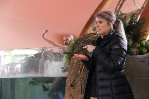 Sign language at the sanctuary