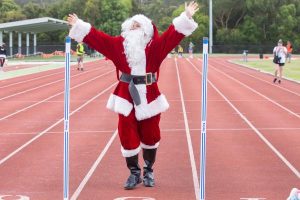 Santa visits Yarra Ranges Athletics