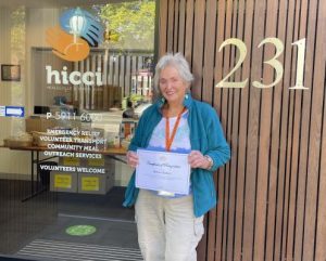 Volunteer work recognised