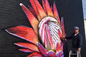 Wandin’s wall of flowers