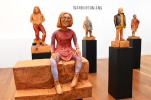Chainsaw art exhibit opens at the Warburton Wheelhouse Gallery