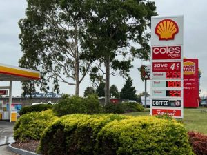 Petrol prices hit over $2