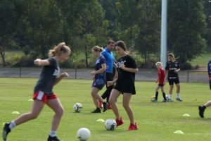 Women’s clinic helps develop junior players