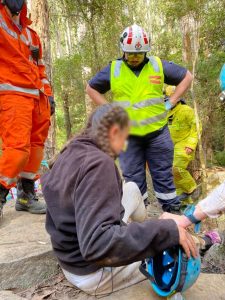 Girl trapped in Wesburn cave