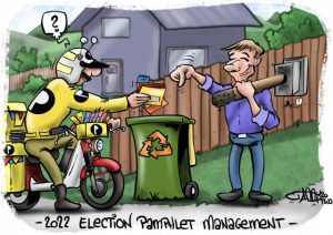CARTOON: the election pamphlet influx