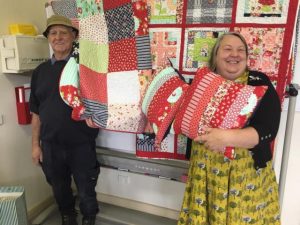 Quilters and Stitchers back in the Yarra Junction CFA