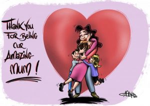 CARTOON: special mother’s day treat