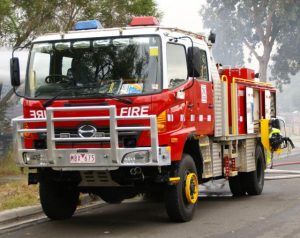 Shed catches fire in Millgrove