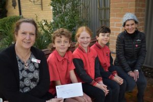 Wandin Yallock Primary School’s generous donation to Healesville Hospital