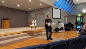 Woori Yallock Presbyterian Church presenting The Bible in style